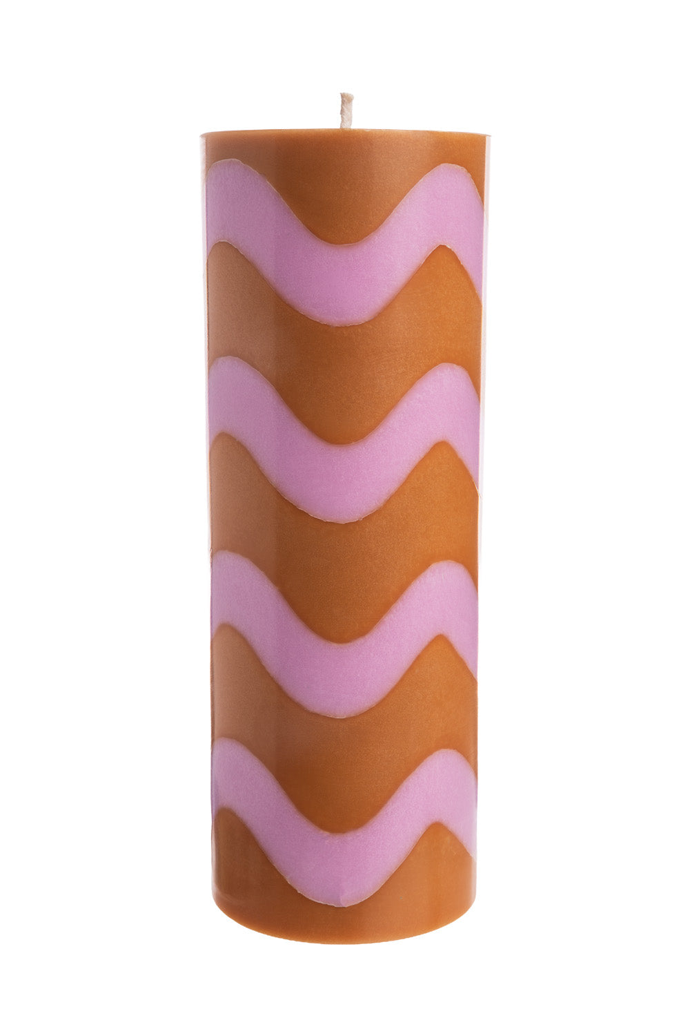 Pillar Candle GLUMI WAVE
