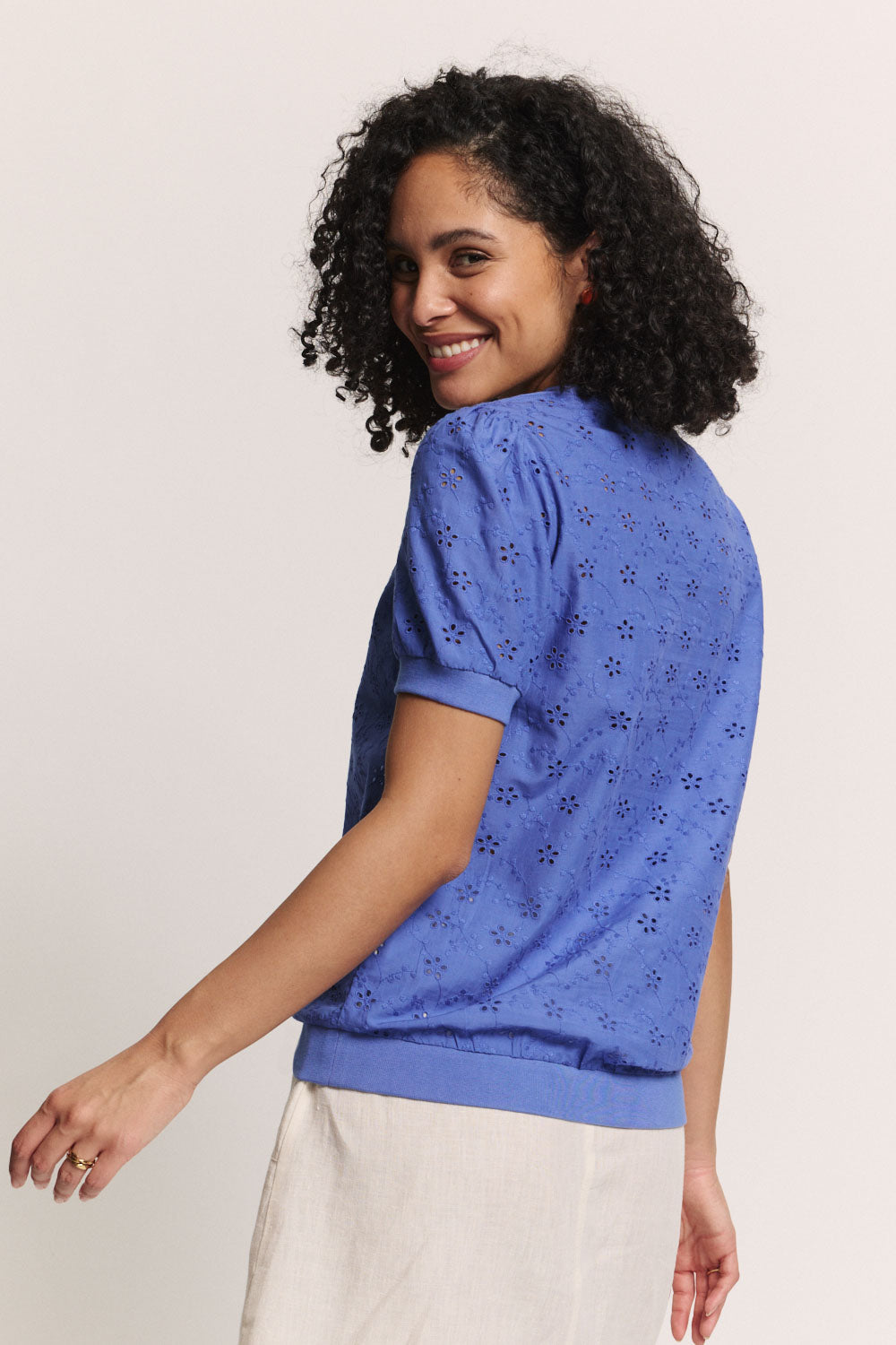 Bluse Leeaa aus Baumwolle