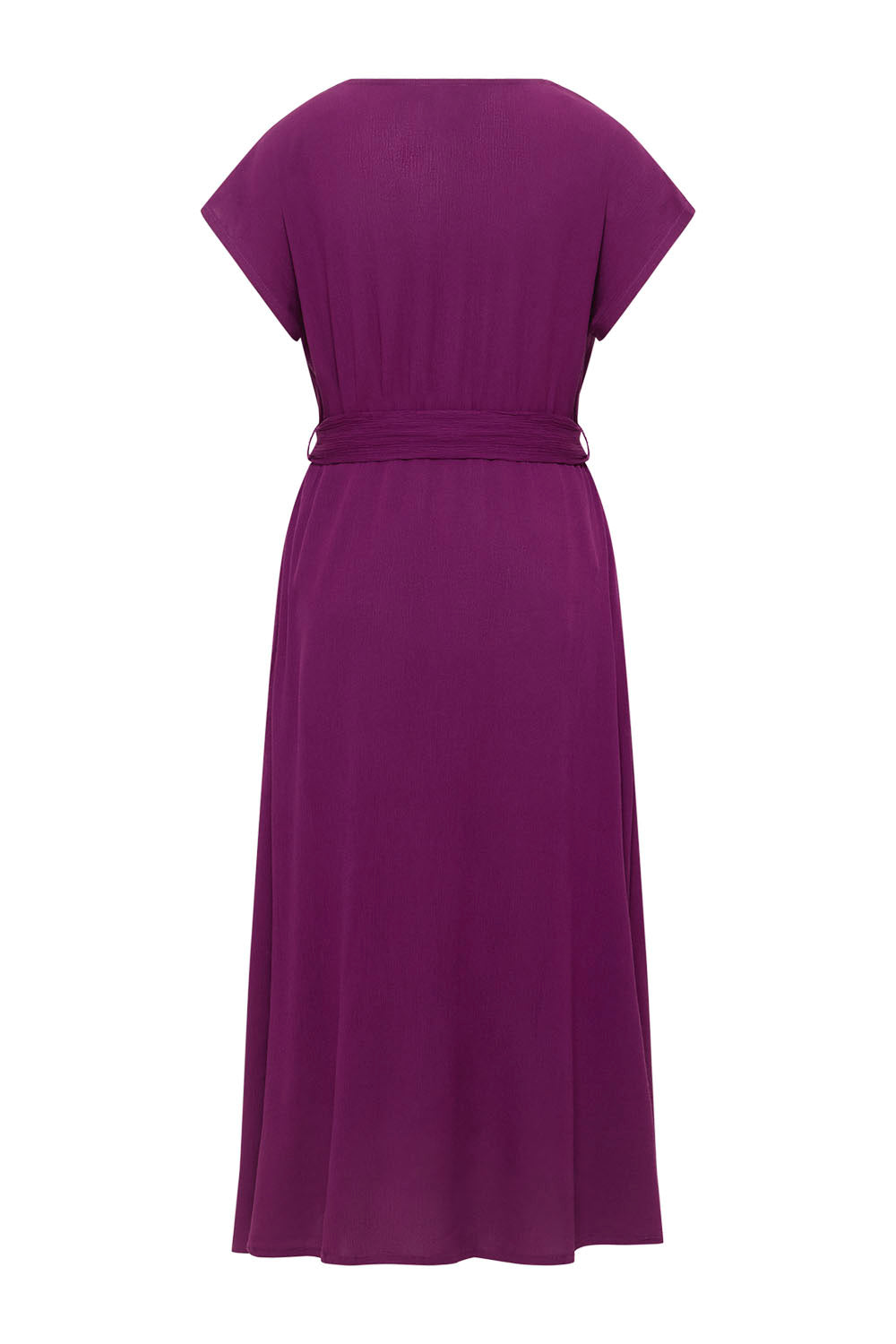 Image Oleaa – Maxikleid Crinkle-Viskose_5
