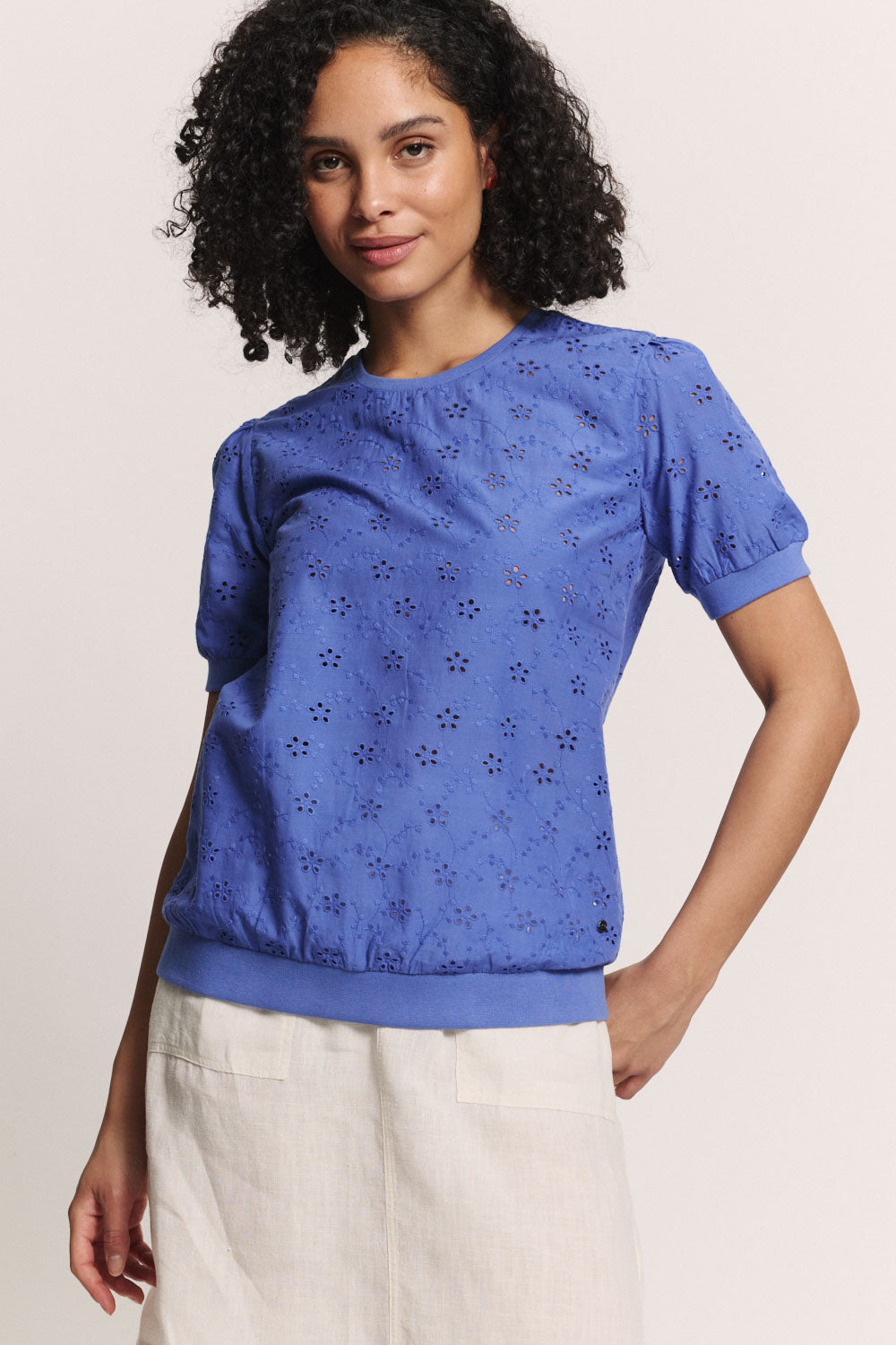 Bluse Leeaa aus Baumwolle