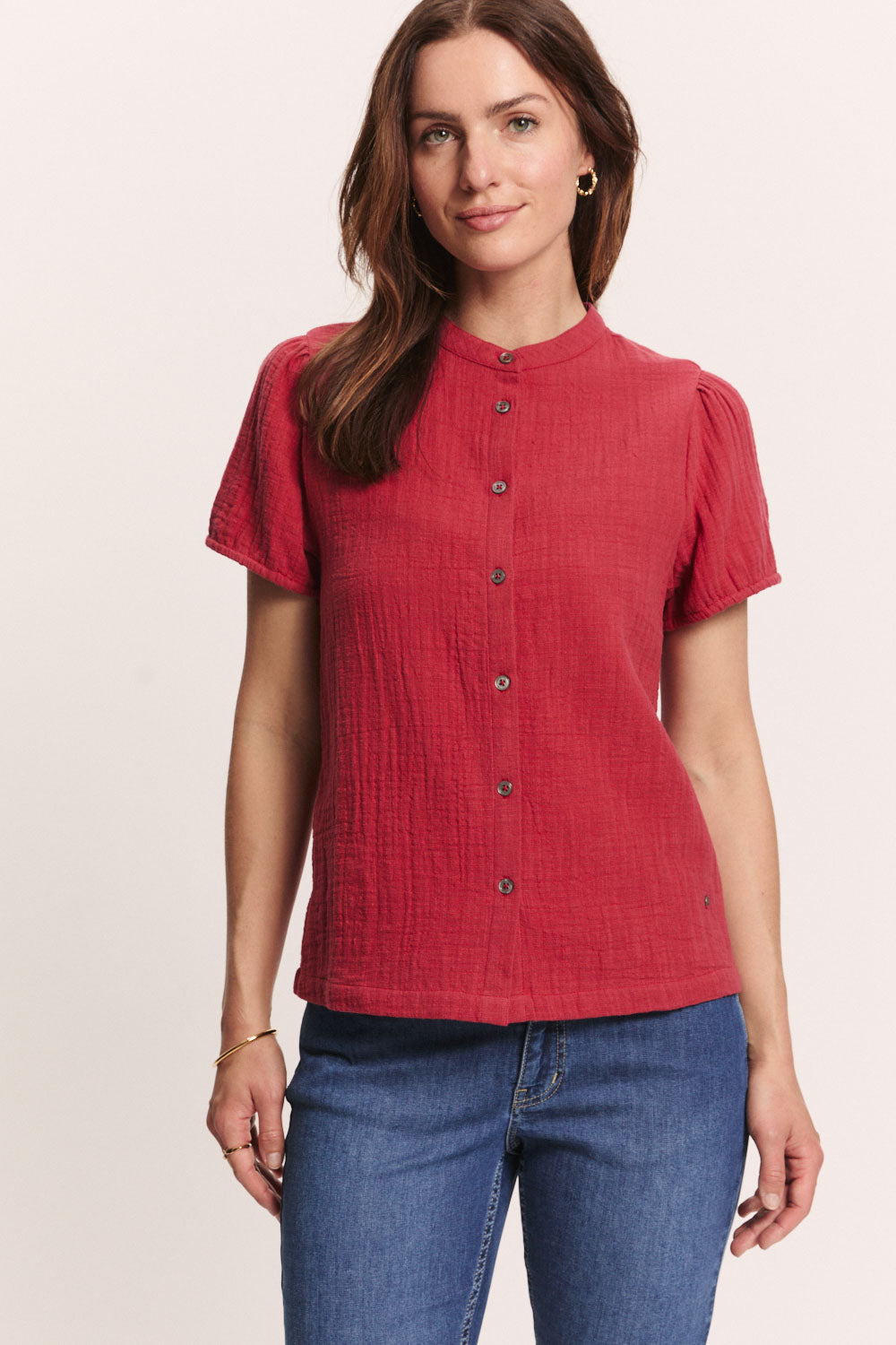 Bluse Elenaa aus Bio-Baumwolle