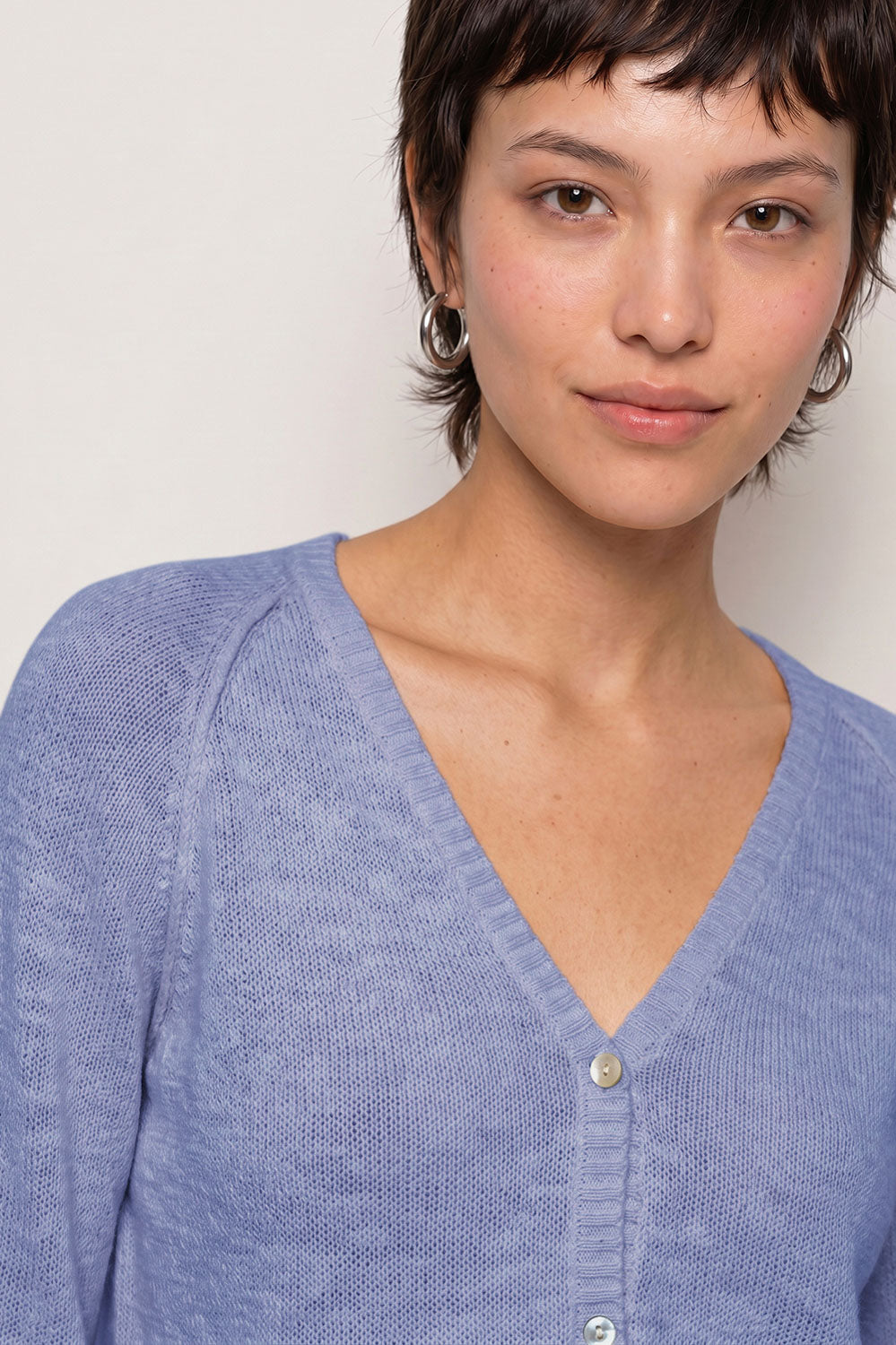 Image Mirellee – Raglan-Cardigan Slub_3