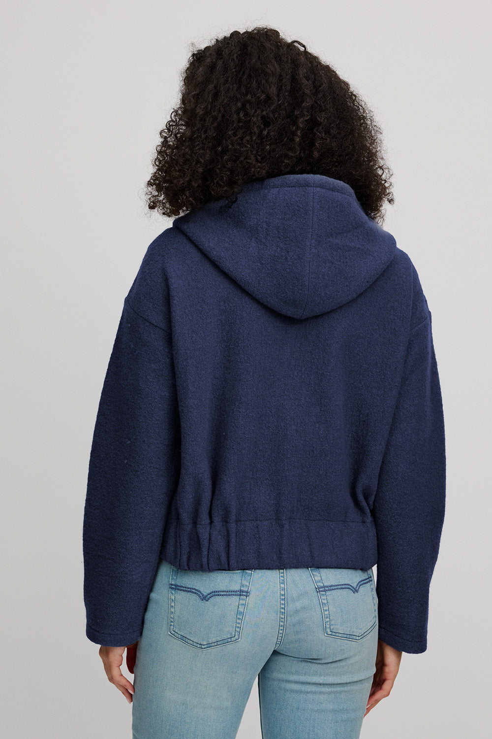 Gemütliche Jacke aus Walkwolle