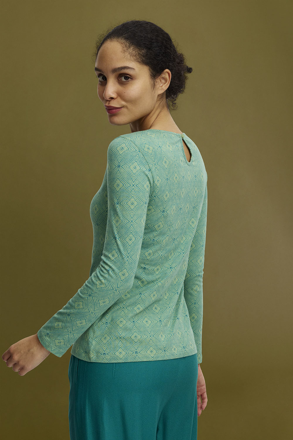 Feminines Jersey-Shirt