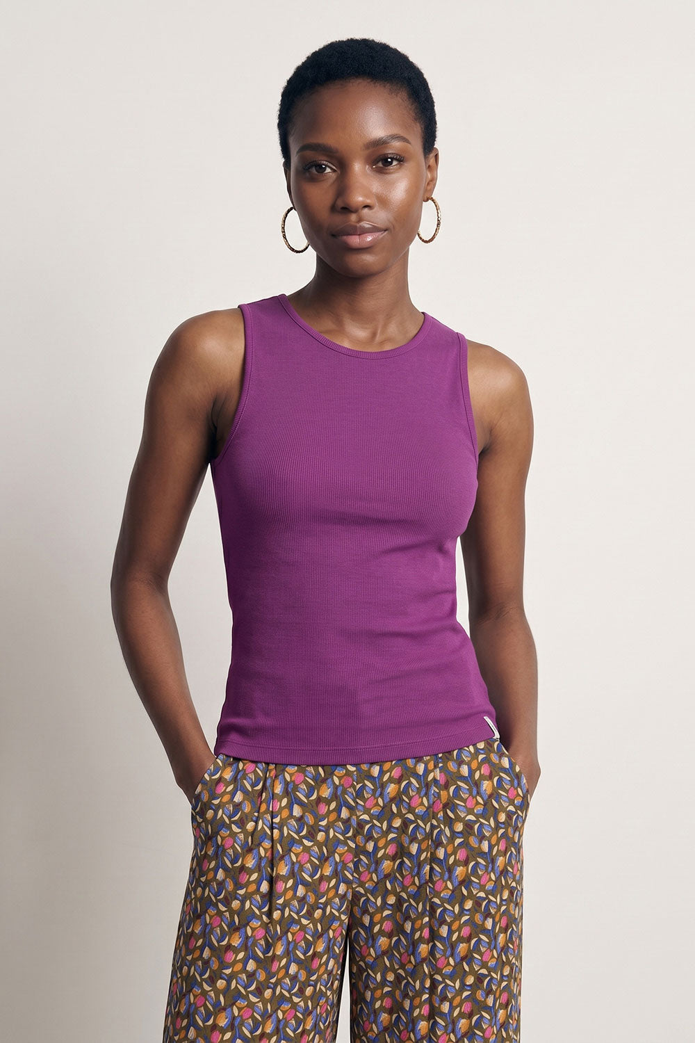 Image Willowenn – Rib-Tanktop Streifen_1