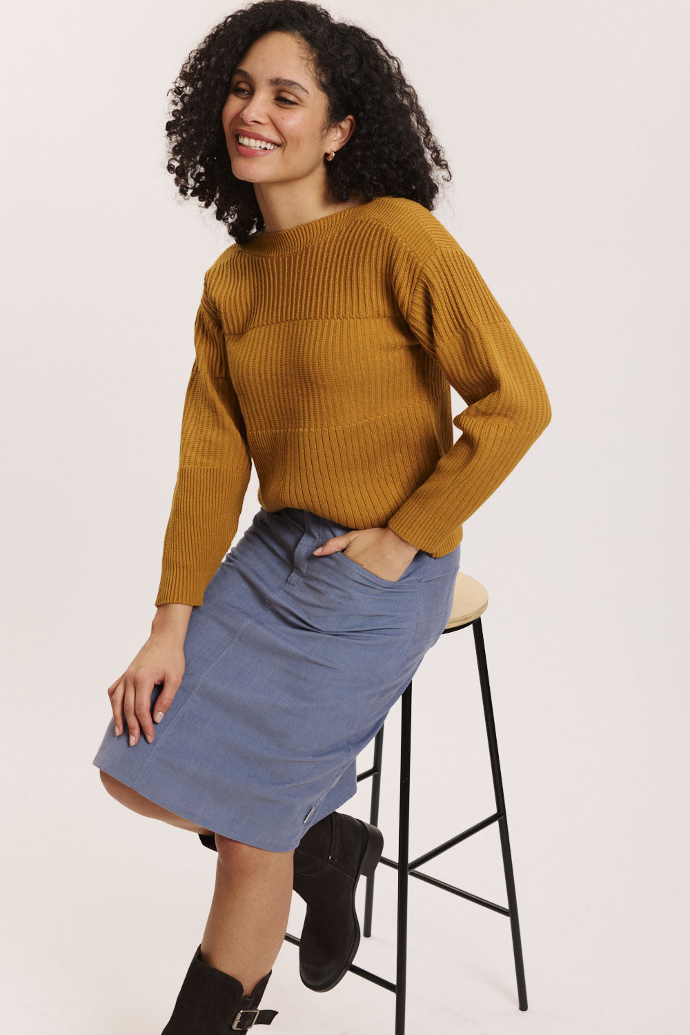 Strick-Pullover Kiraa aus Biobaumwolle