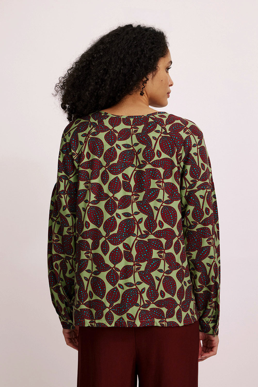 Bluse aus EcoVero™ Viskose