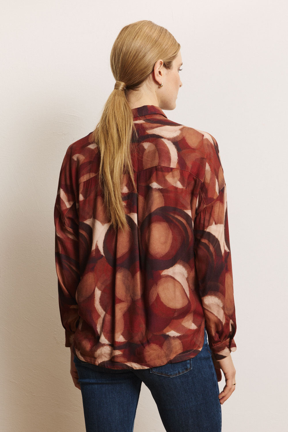 Bluse Jolandaa aus EcoVero™-Twill