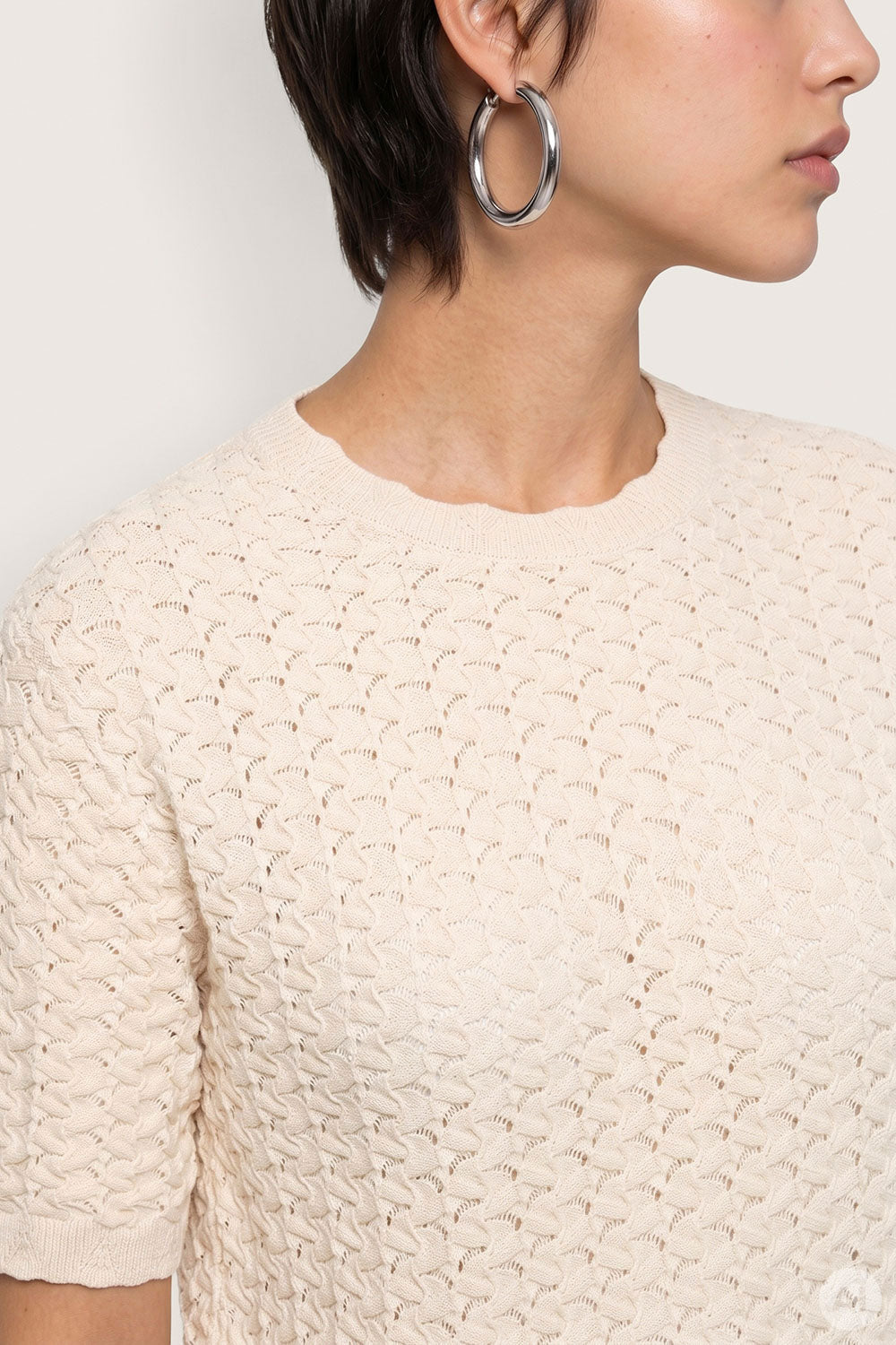 Image Lunethh – Ajour-Pullover Bio-Baumwolle_3