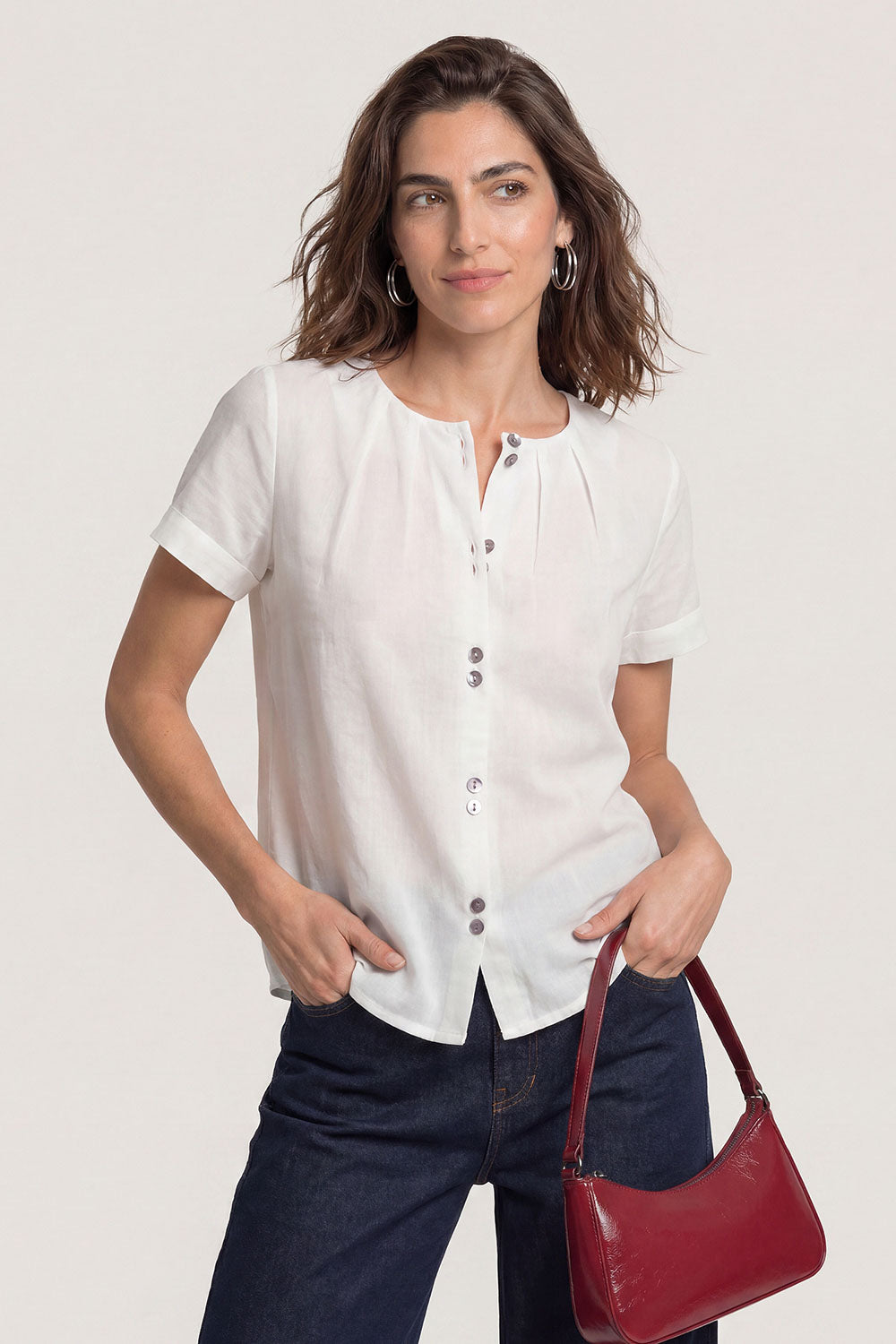Image Hasinaa – Voile-Bluse romantisch_1