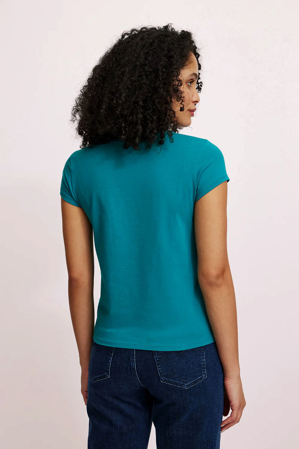 Basic-Shirt aus Biobaumwolle