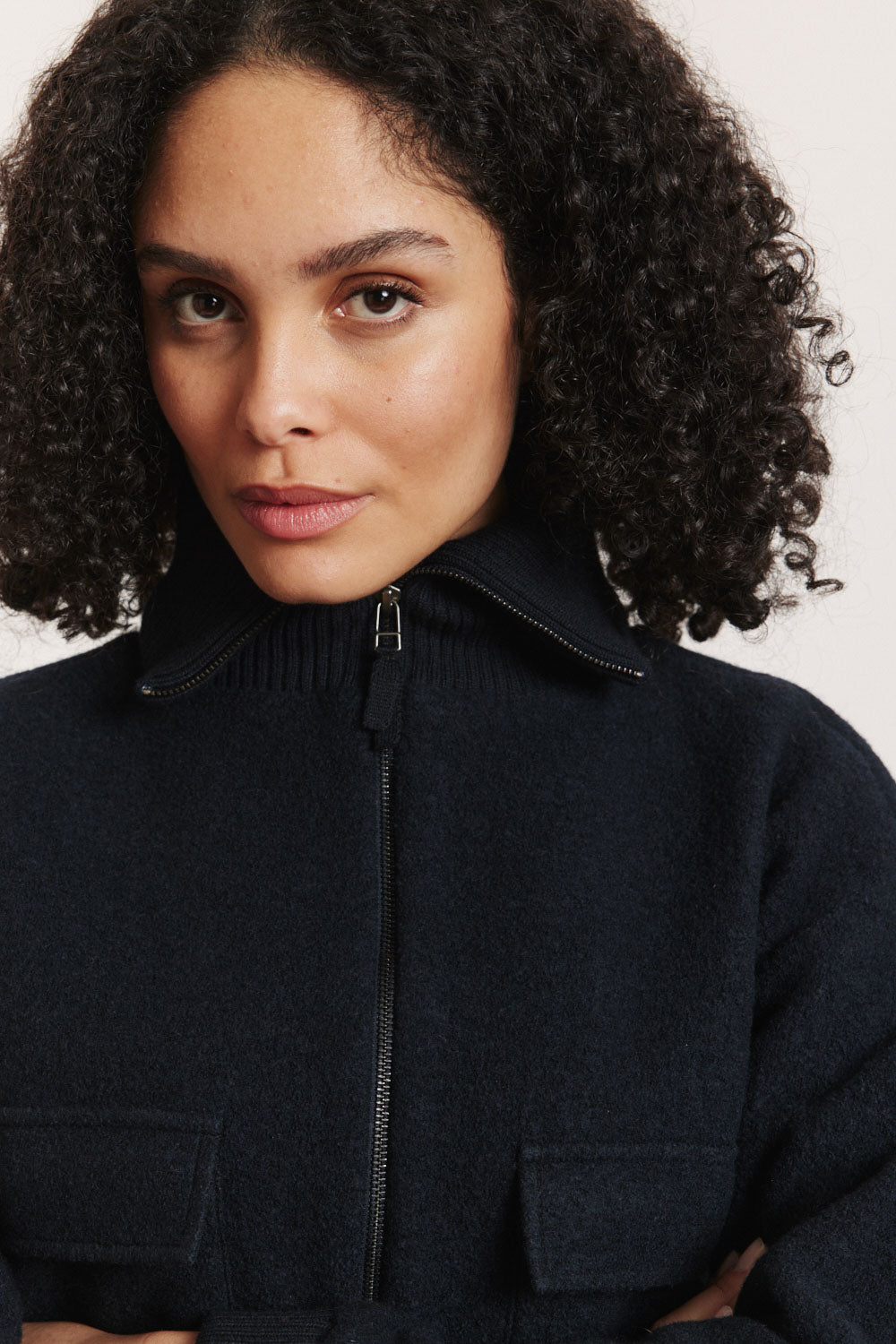 Wollwalk-Jacke Miriaam