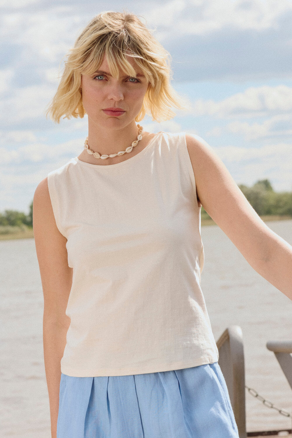 Organic cotton Jersey Top Junaa