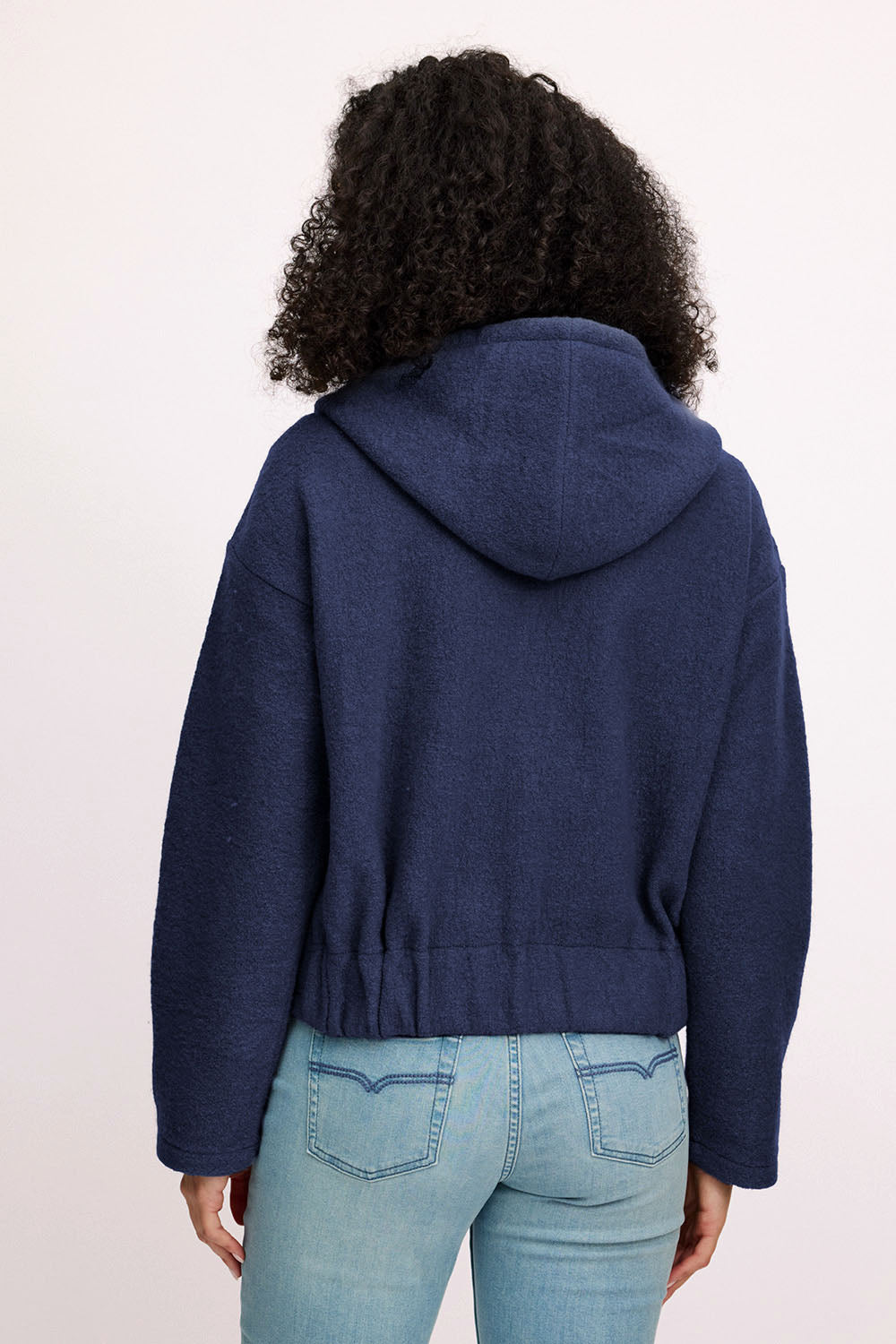 Gemütliche Jacke aus Walkwolle