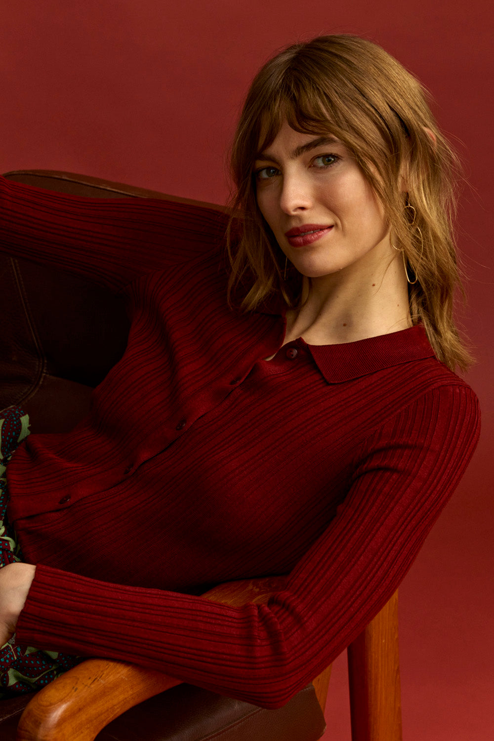 Seidige EcoVero™-Jacke