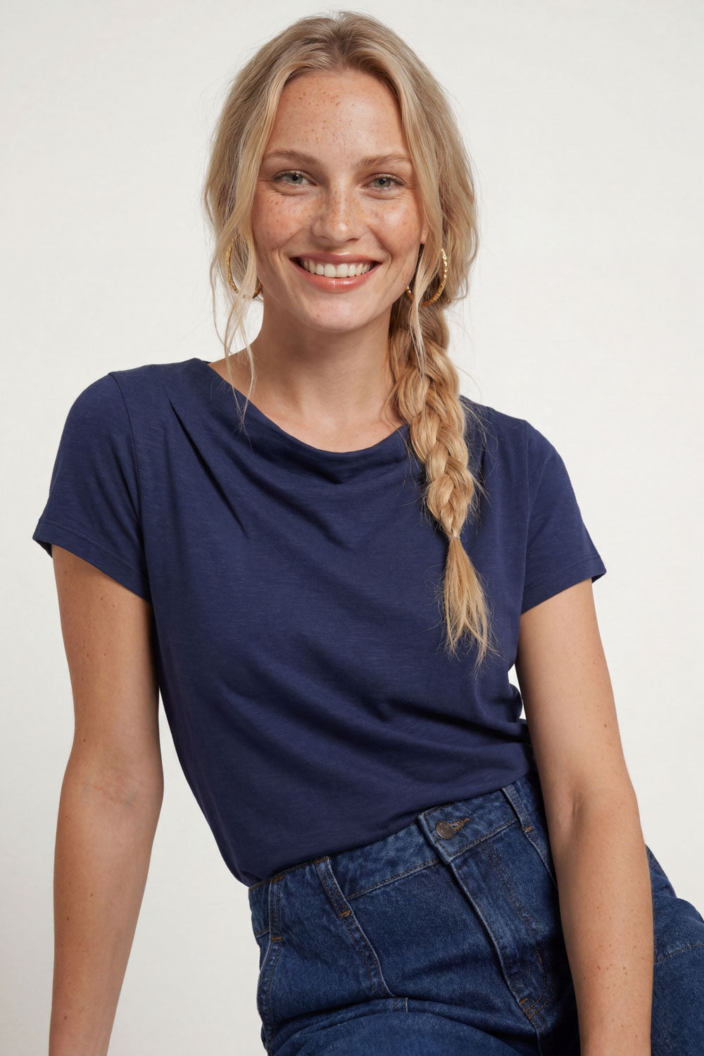 Image Ginaa – Slub-Jersey-Shirt Relaxed Fit_1