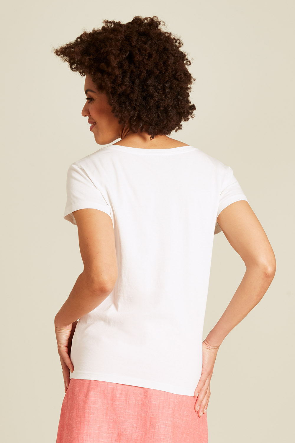 T-Shirt mit floralem Print
