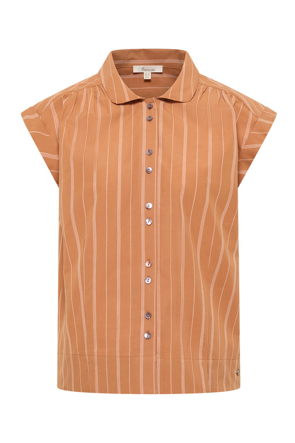 Image Eddaa – Popeline-Bluse Bubikragen_4