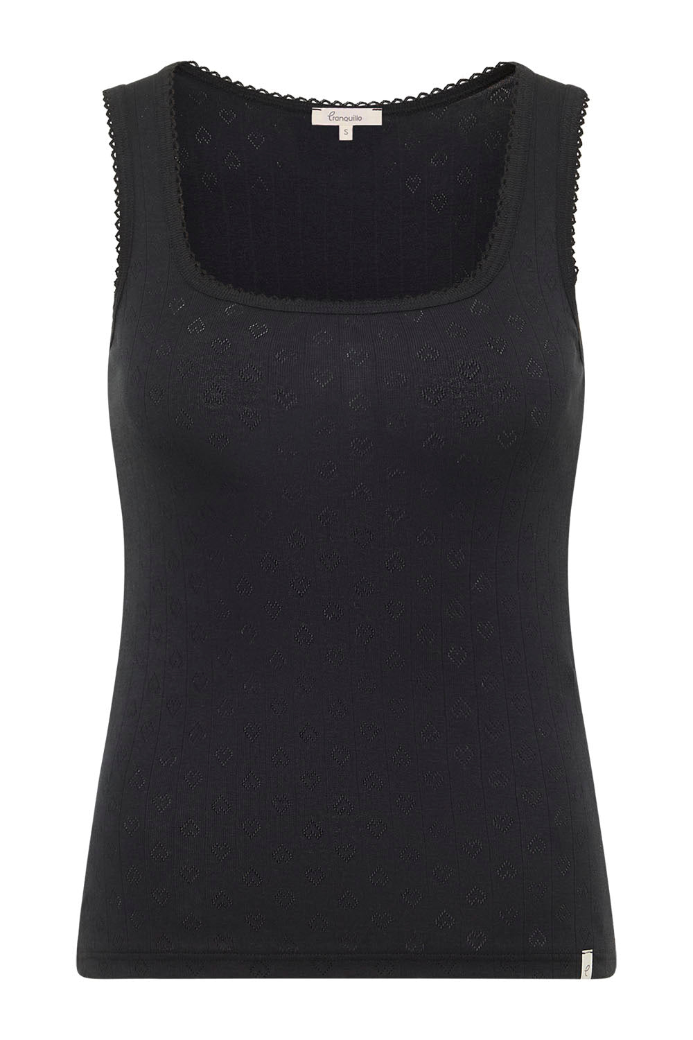Image Rosaa – Top aus Ajour-Jersey-Rib_4