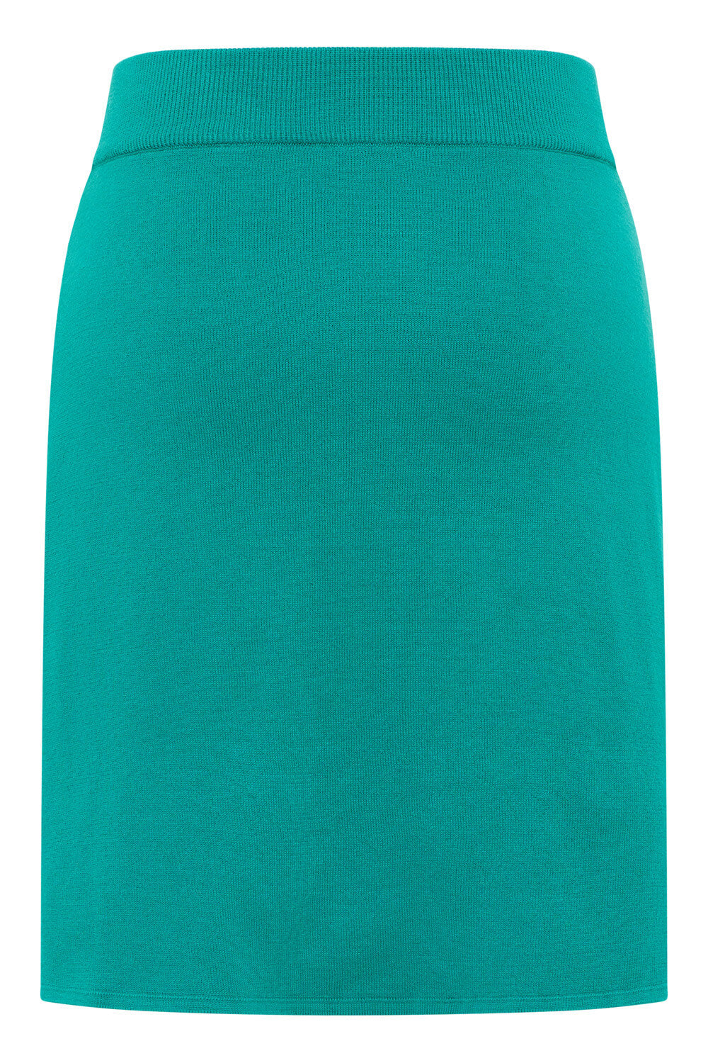 Knitted A-line skirt