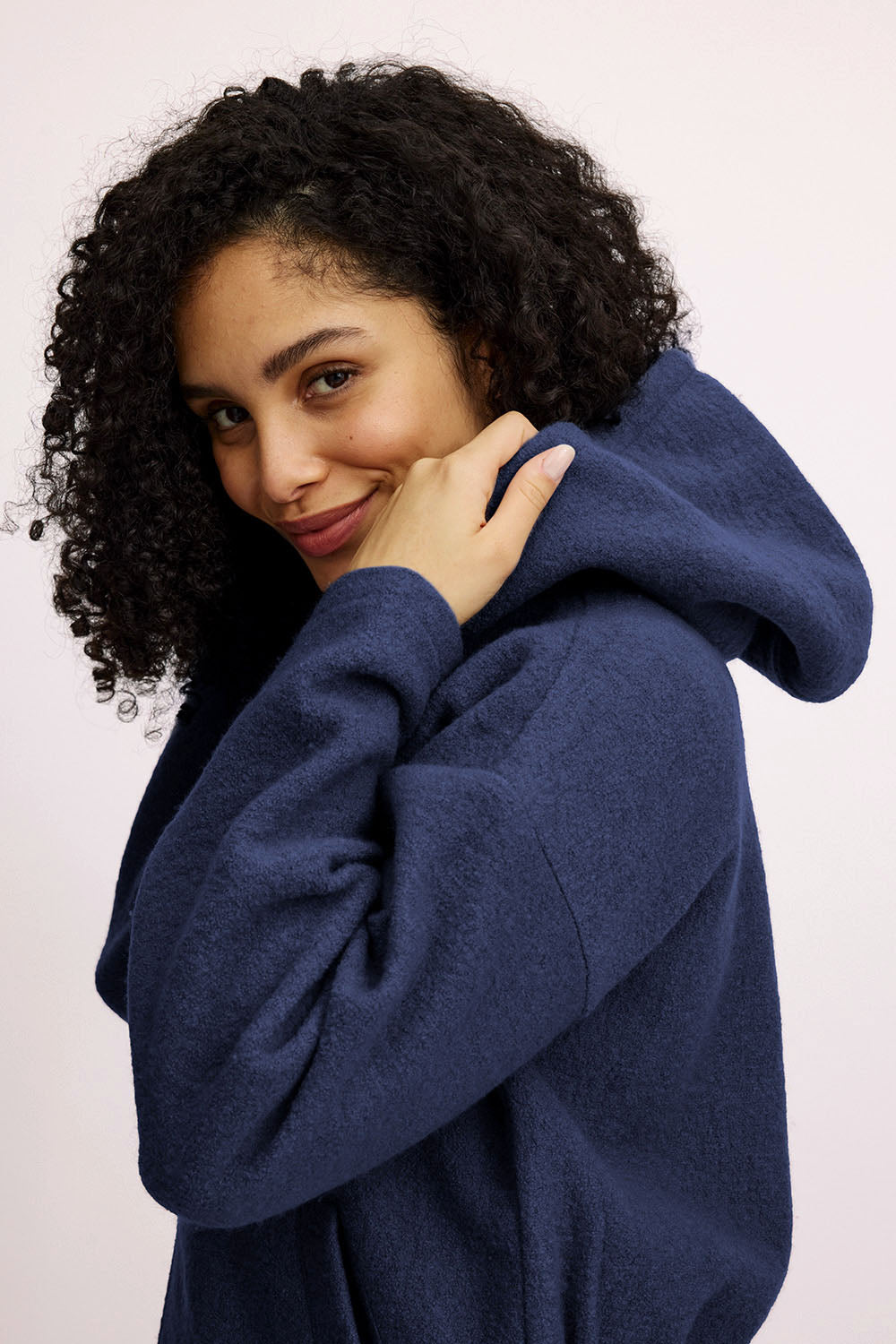 Gemütliche Jacke aus Walkwolle