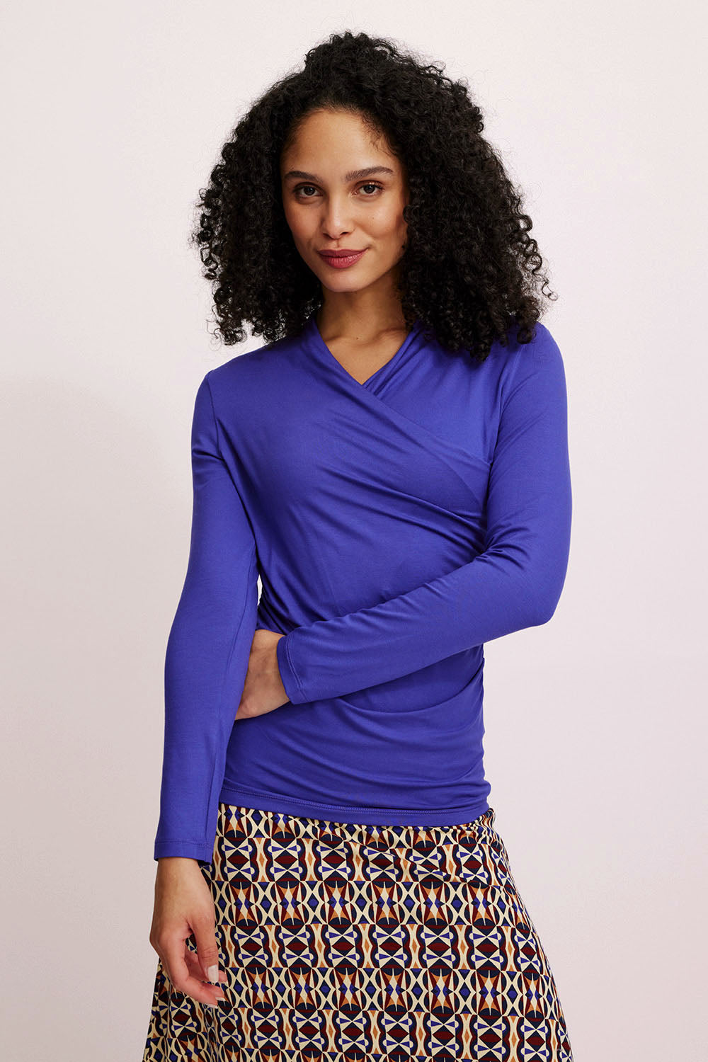 Feminines EcoVero™-Shirt