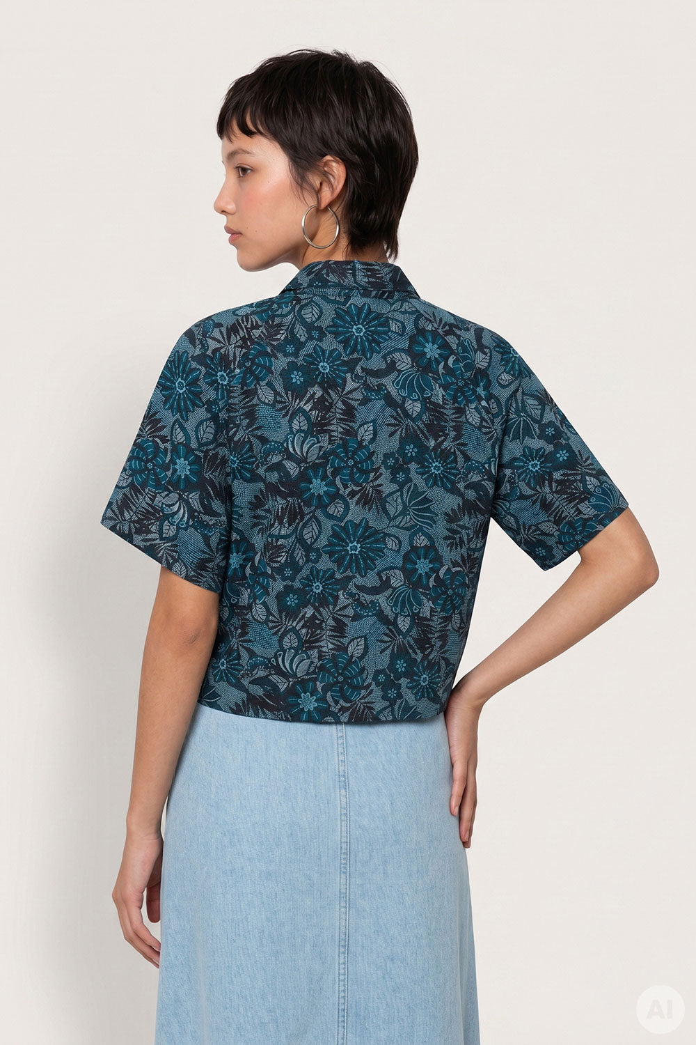 Image Malii – Shirt Knoten-Detail EcoVero_2