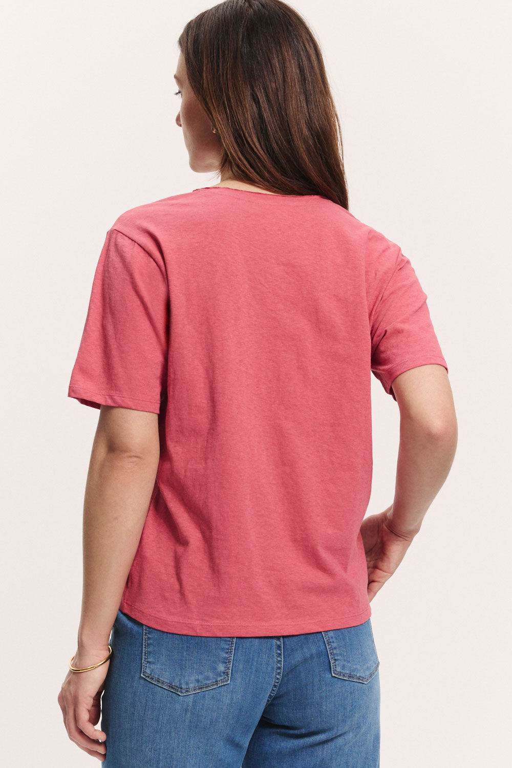 Jerseyshirt Liiz aus Leinen