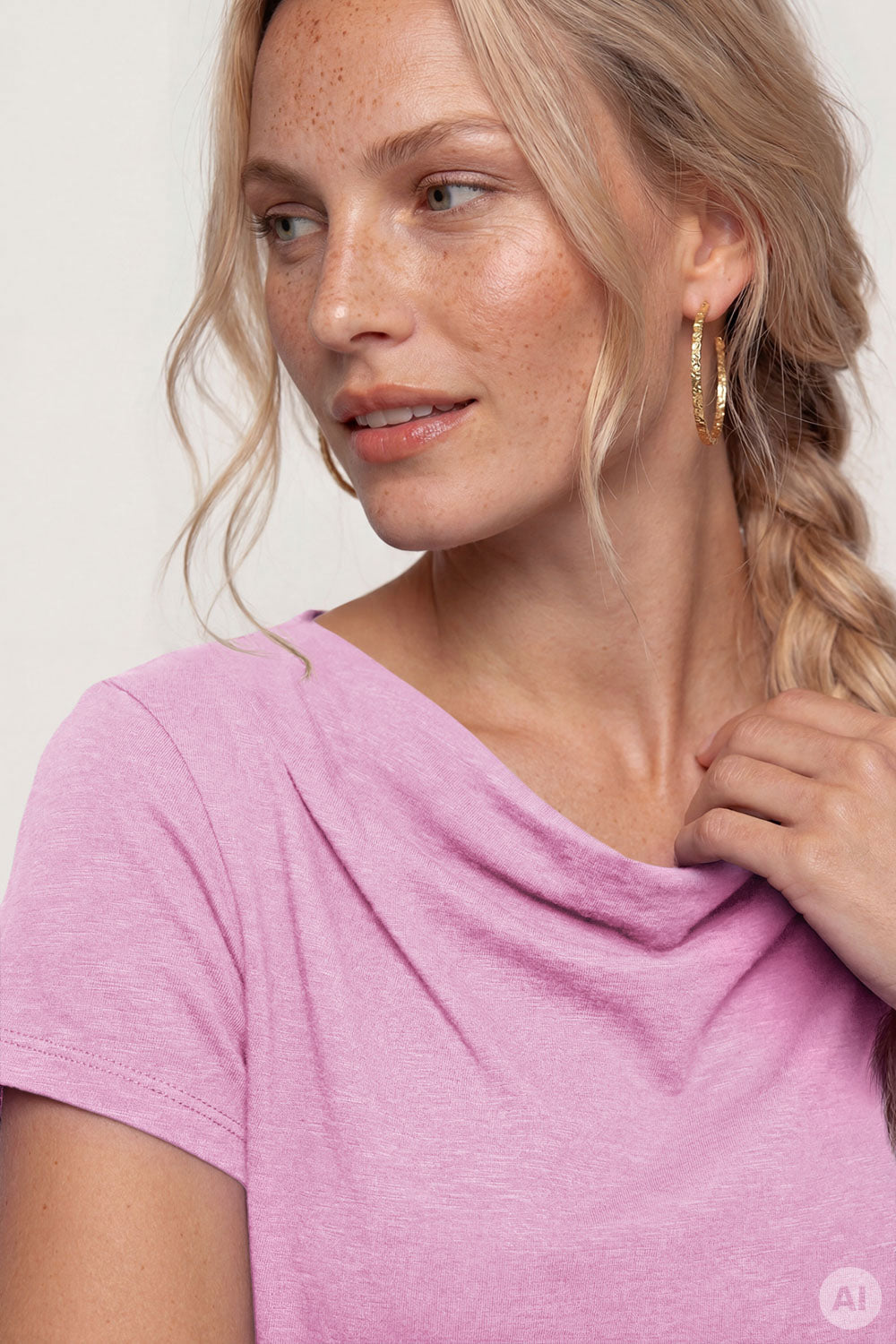 Image Ginaa – Slub-Jersey-Shirt Relaxed Fit_3