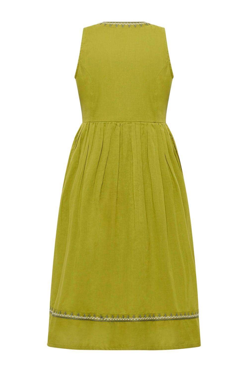 Image Tamikaa – Voile-Kleid Boho Stickerei_5