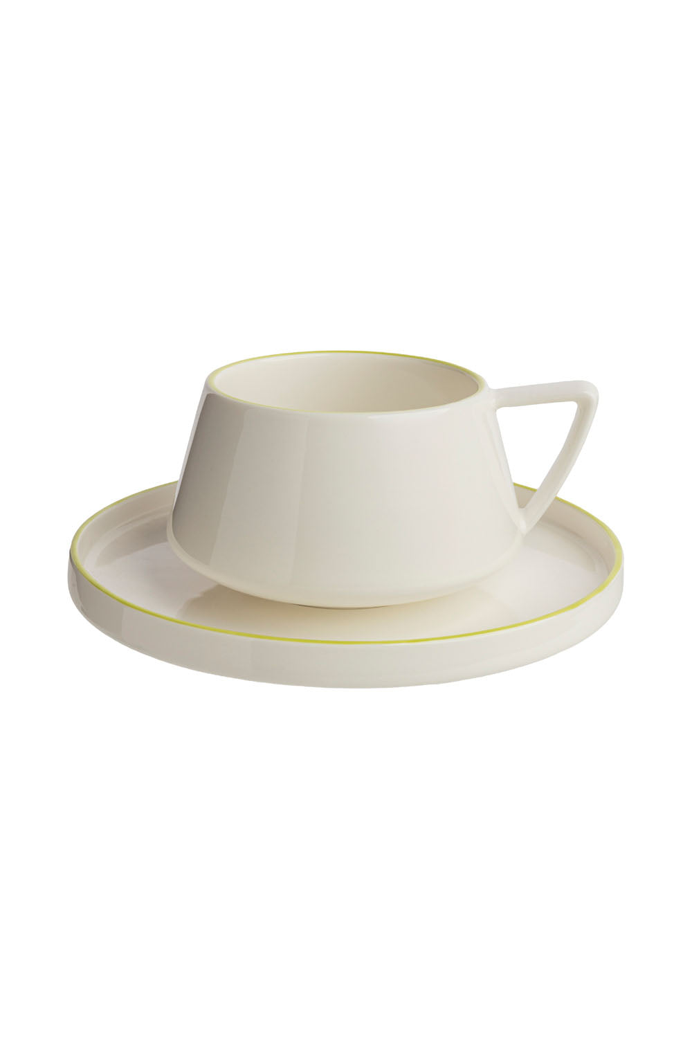 Tasse und Untertasse TINTED GRACE limon
