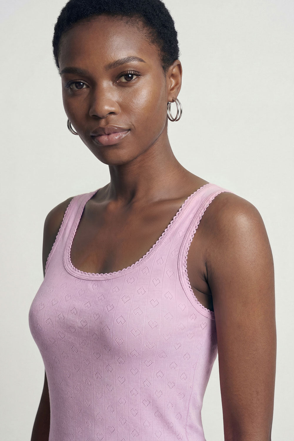 Image Rosaa – Top aus Ajour-Jersey-Rib_3