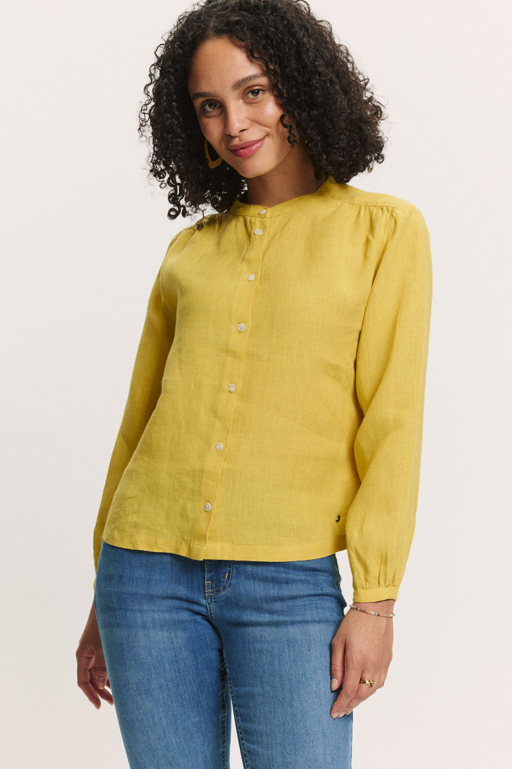 Bluse Jolaa aus Leinen