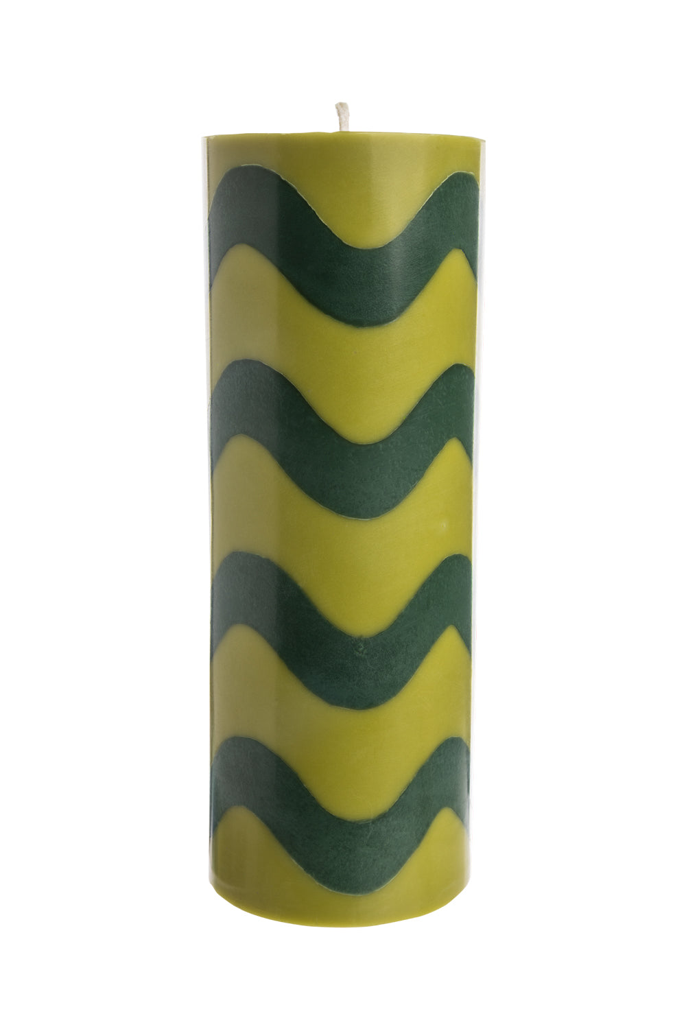 Pillar Candle GLUMI WAVE