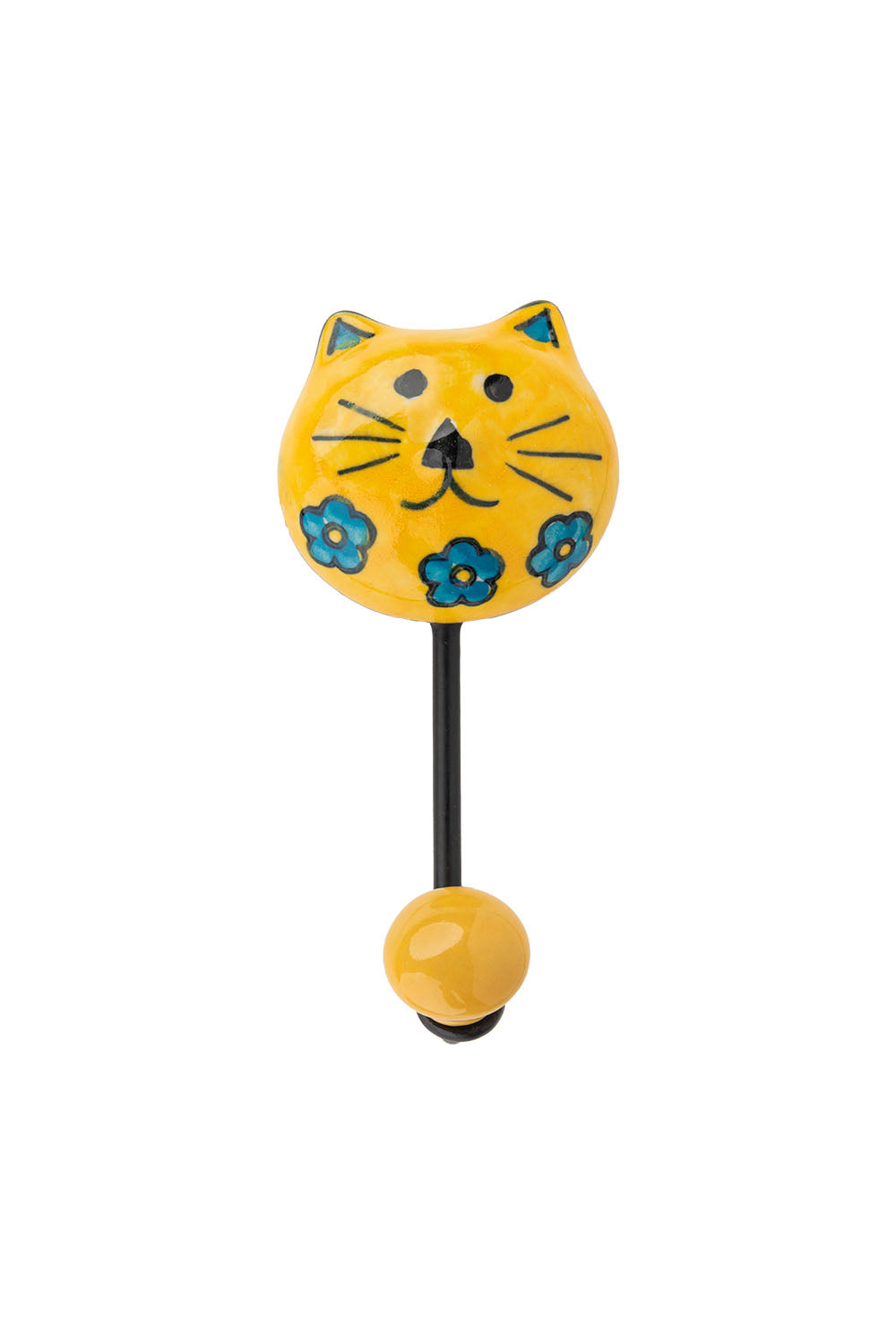 Wandhaken YELLOW MEOW