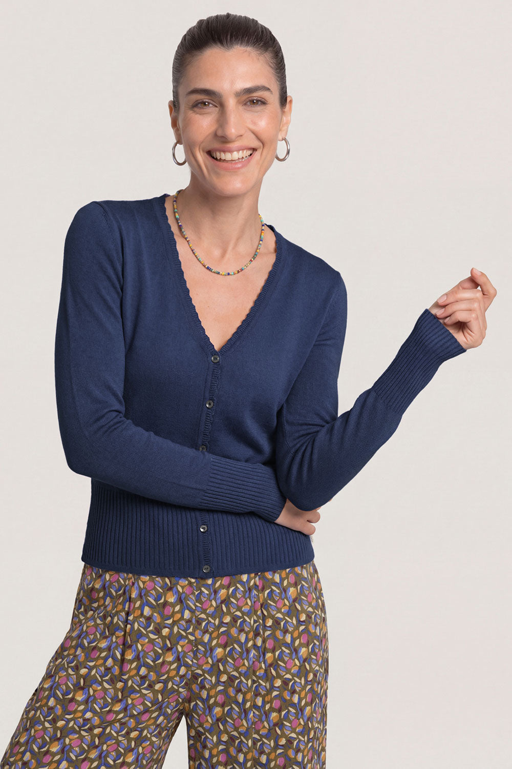 Image Linaa – Cardigan Bio-Baumwollstrick_1