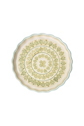 [POR670] Quiche dish RETRO